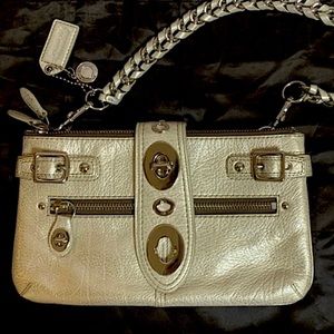 Coach Bridget 65th Anniversary Legacy Leather shoulder handbag CLUTCH EXCELLENT